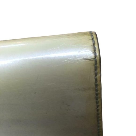 Gucci Iridescent Ivory Leather Xl Continental Bi Fold Wallet - Picture 4 of 4